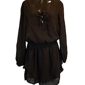 California Moonrise Long Sleeve Short Dress